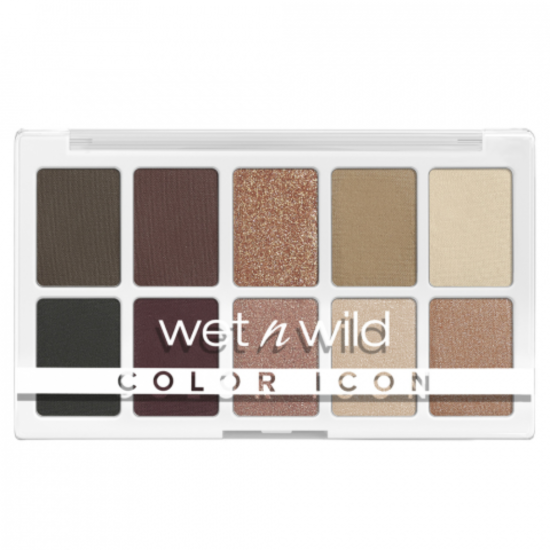 Wet n Wild 10 Eyeshadow Palette Color Icon 12g