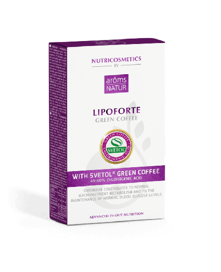 Arôms Natur Lipoforte food supplement with slimming and fat burning effects