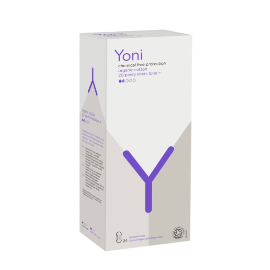 Yoni Organic Panty Liners Long 20pcs
