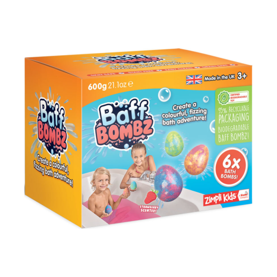 Zimpli Kids Baff Bombs 6 Pack 100g