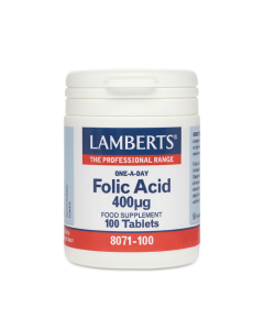 Lamberts Folic Acid 400 μg 100 tablets